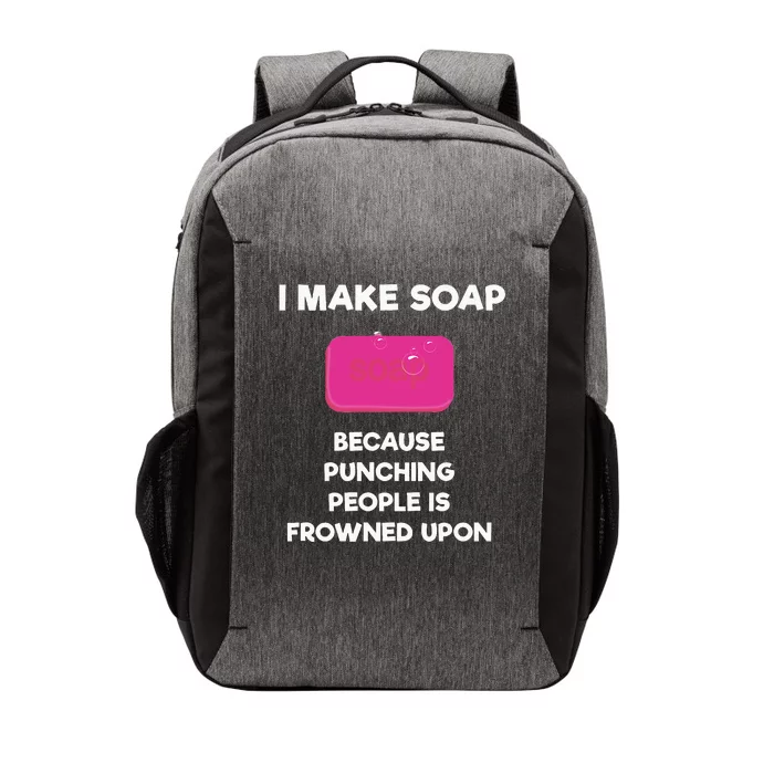 Soap Making Funny Gift Soap Maker Punch Vector Backpack