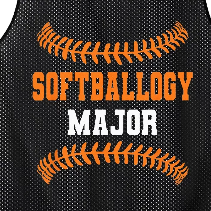 Softballogy Major Funny Fastpitch Mesh Reversible Basketball Jersey Tank