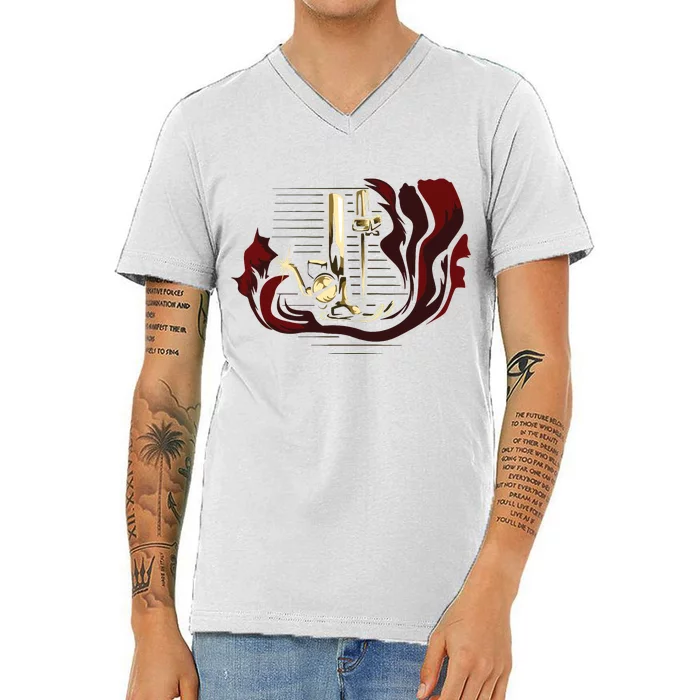 Sewing Machine Funny V-Neck T-Shirt