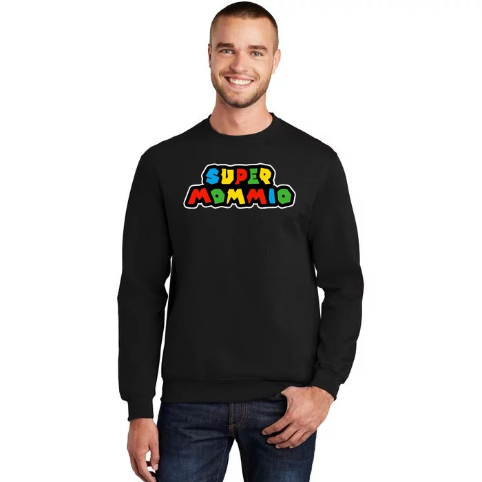 Super Mommio Funny Nerdy Mommy Mother Tall Sweatshirt