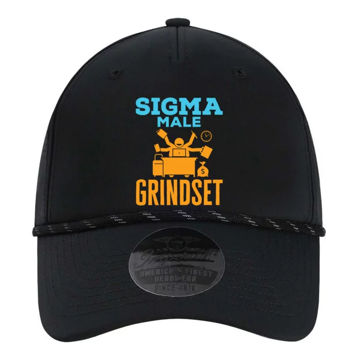 Sigma Male Grindset Funny Meme Hustle Business Culture Funny Gift Performance The Dyno Cap