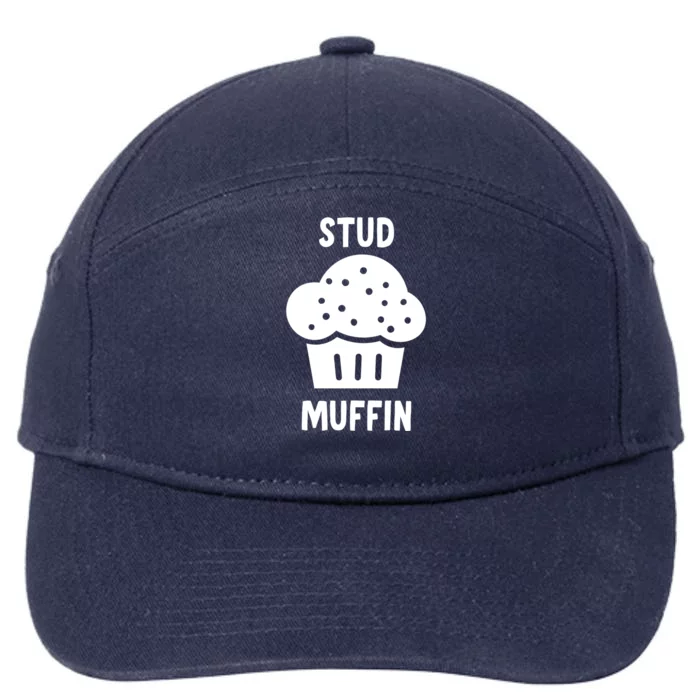 Stud Muffin Gift 7-Panel Snapback Hat