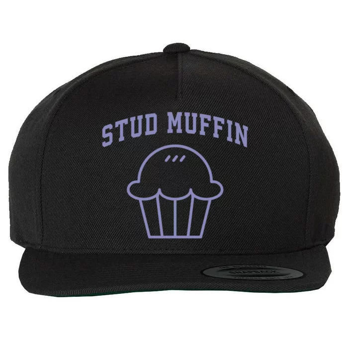 Stud Muffin Gift Wool Snapback Cap