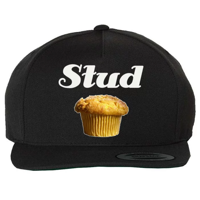 Stud Muffin Great Gift Wool Snapback Cap