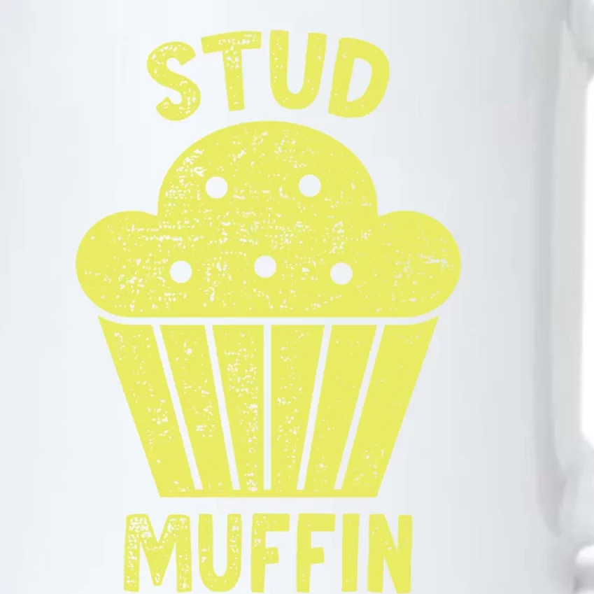 Stud Muffin Gift Black Color Changing Mug