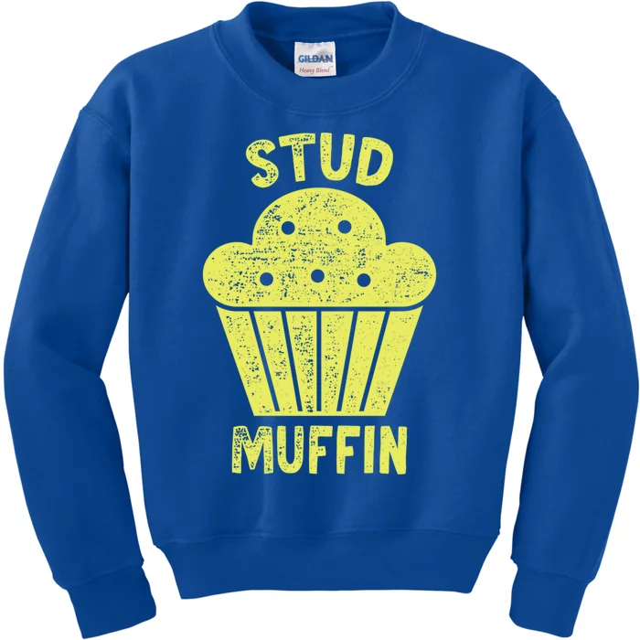 Stud Muffin Gift Kids Sweatshirt