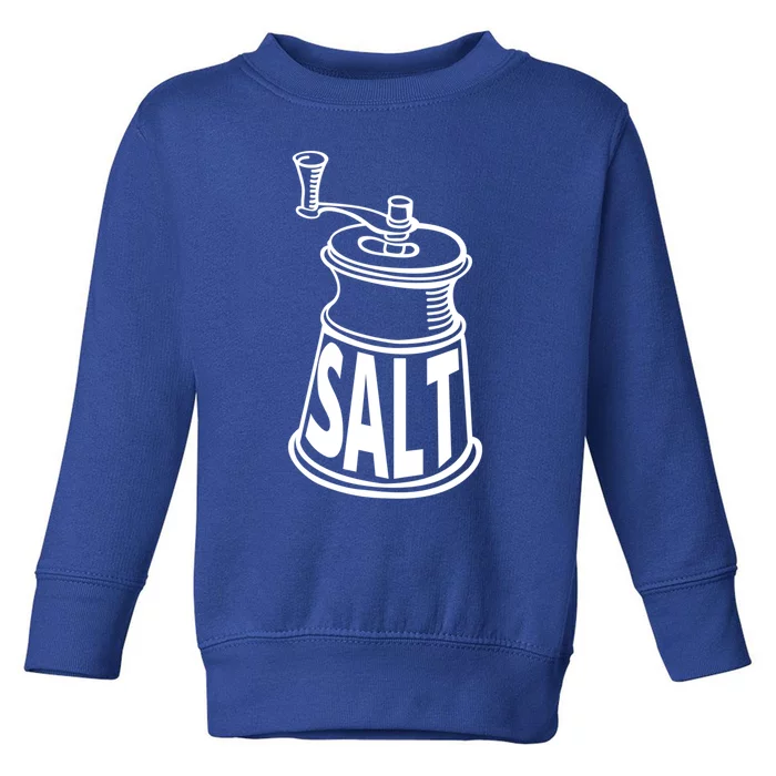 Salt Mill Grinder Costume Salt Or Pepper Simple Halloween Gift Toddler Sweatshirt