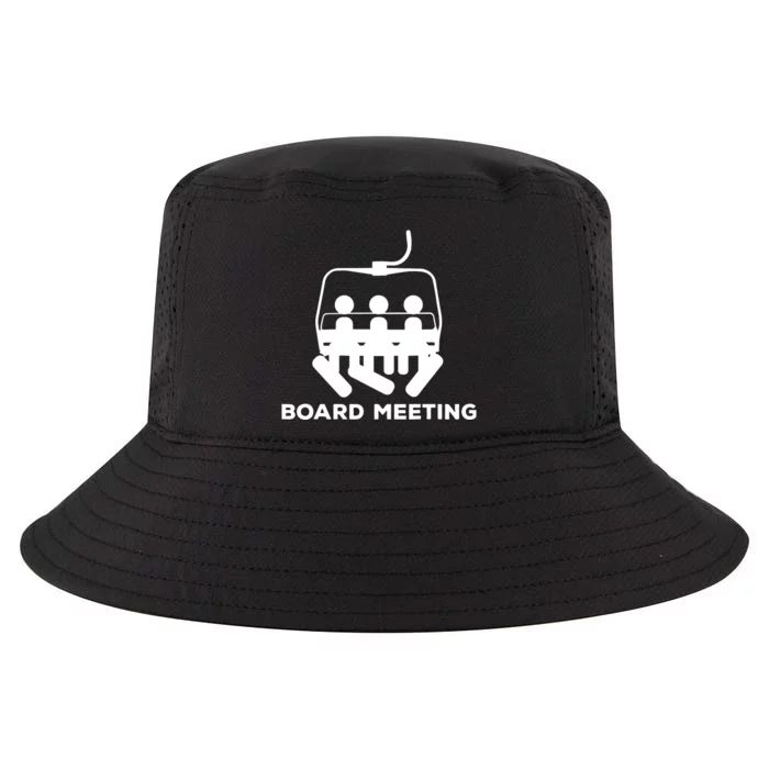 Snowboard Meeting Gift Idea Snowboarding Vacation Skiing Cool Comfort Performance Bucket Hat