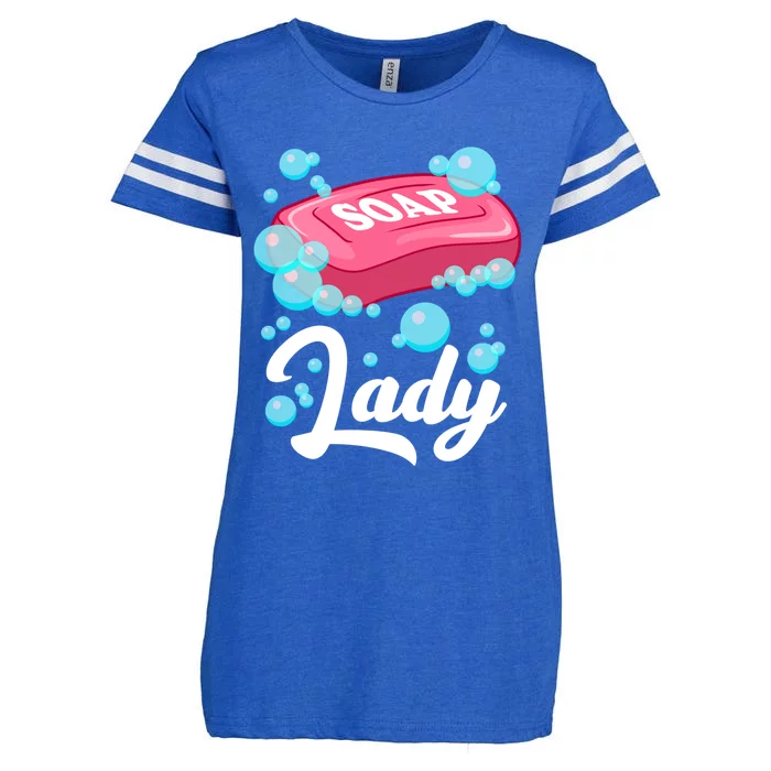 Soap Making Gift Homemade Soap Maker Gift Enza Ladies Jersey Football T-Shirt