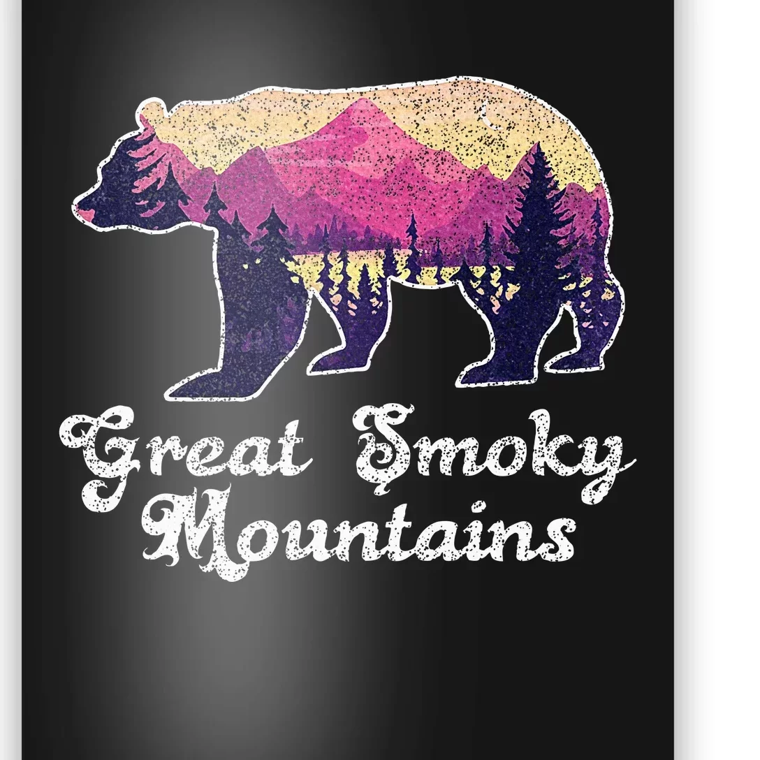 Smoky Mountains Gatlinburg Tennessee Souvenirs Poster