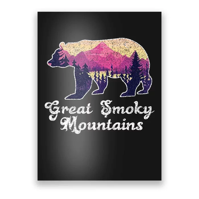 Smoky Mountains Gatlinburg Tennessee Souvenirs Poster