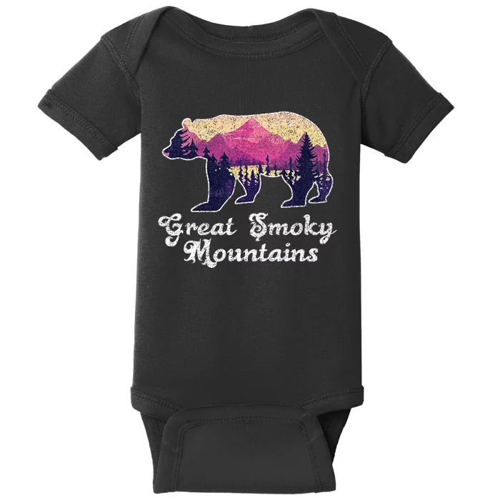 Smoky Mountains Gatlinburg Tennessee Souvenirs Baby Bodysuit