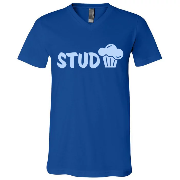 Stud Muffin Gift V-Neck T-Shirt