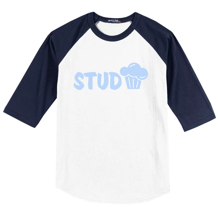 Stud Muffin Gift Baseball Sleeve Shirt