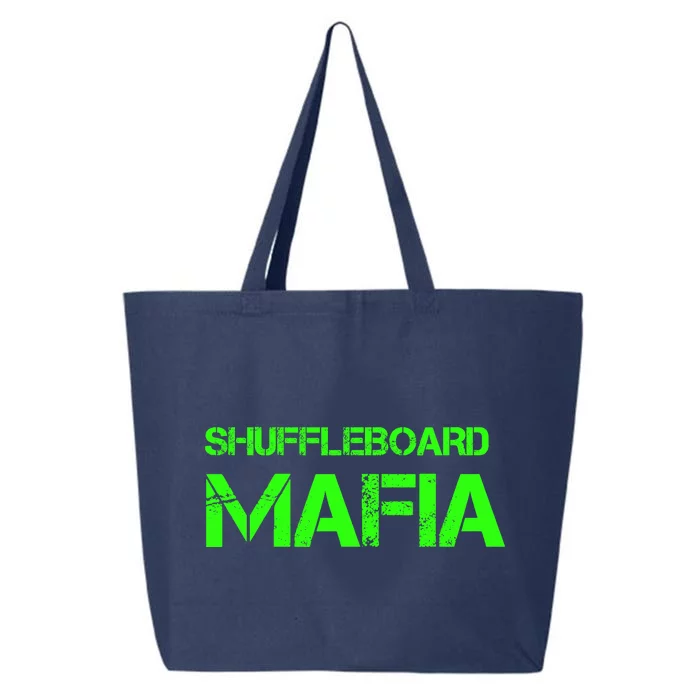 Shuffleboard Mafia Green 25L Jumbo Tote