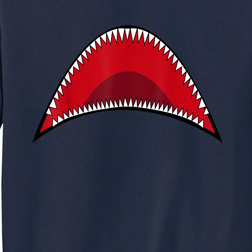 Shark Mouth Graphic Tall Sweatshirt