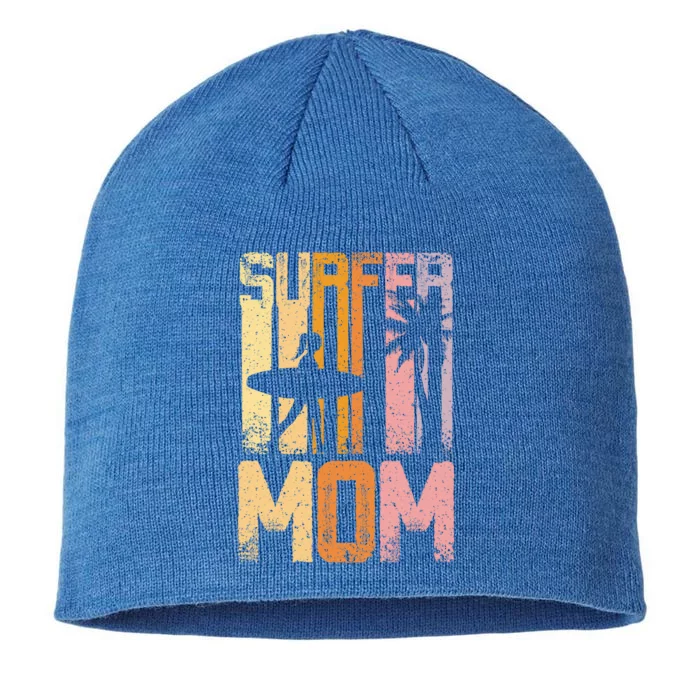 Surfing Mom Great Gift 8 1/2in Sustainable Knit Beanie