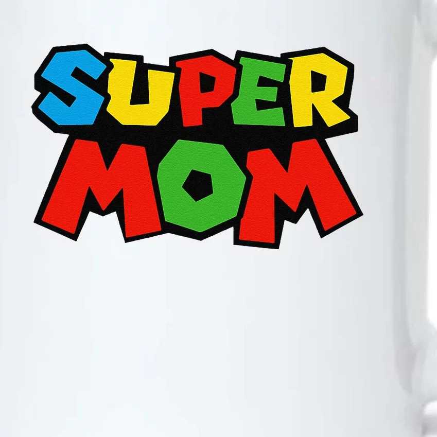 Super Mom Gamer Mothers Day Design Black Color Changing Mug