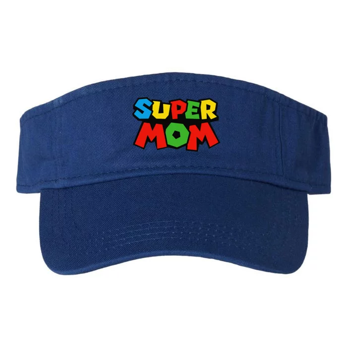 Super Mom Gamer Mothers Day Design Valucap Bio-Washed Visor