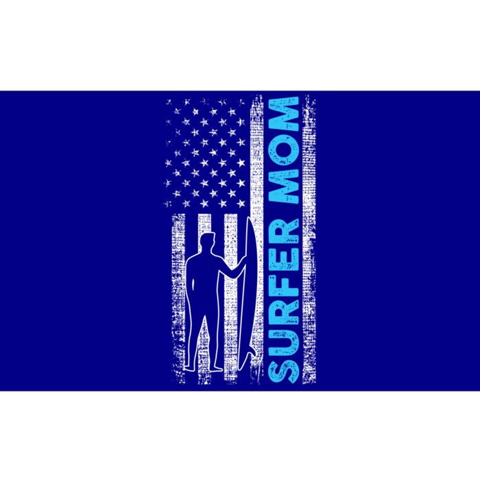 Surfing Mom Gift Bumper Sticker