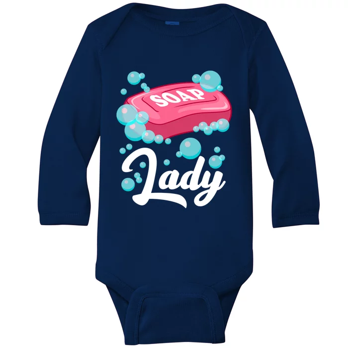 Soap Making Gift Homemade Soap Maker Great Gift Baby Long Sleeve Bodysuit