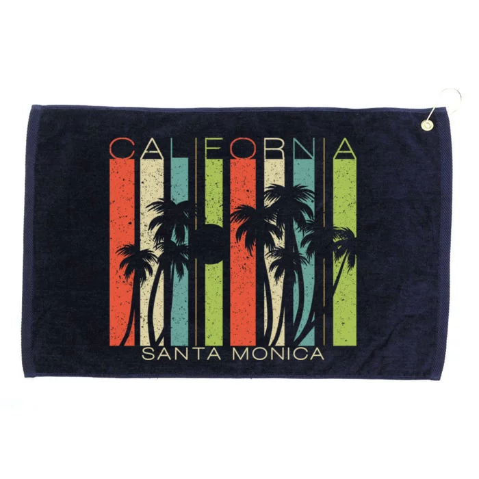 Santa Monica Gift Santa Monica California Souvenir Gift Grommeted Golf Towel