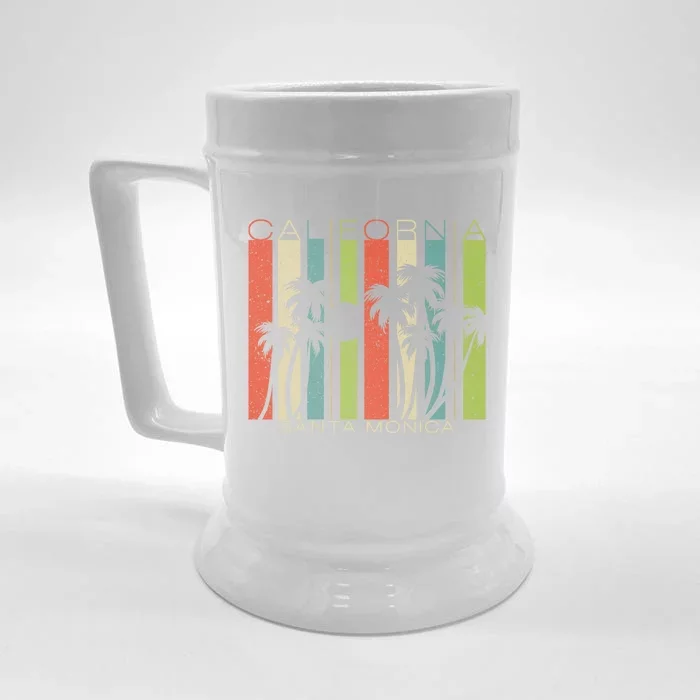 Santa Monica Gift Santa Monica California Souvenir Gift Front & Back Beer Stein