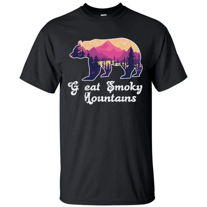 Smoky Mountains Gatlinburg Tennessee Souvenirs Tall T-Shirt