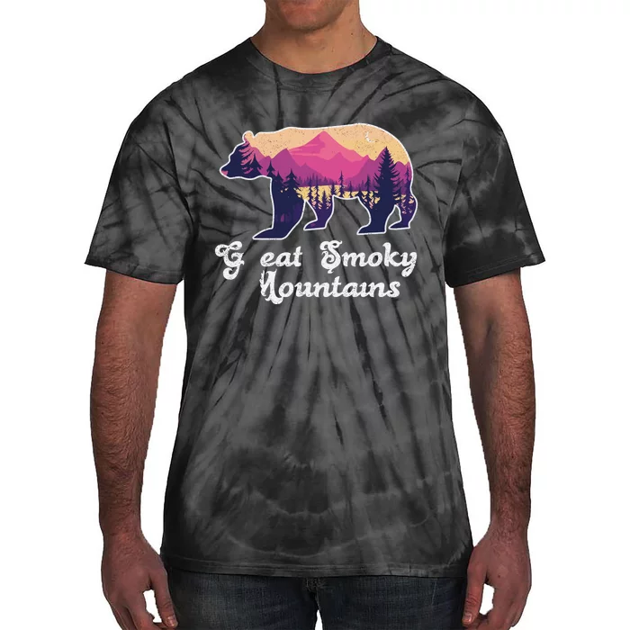 Smoky Mountains Gatlinburg Tennessee Souvenirs Tie-Dye T-Shirt