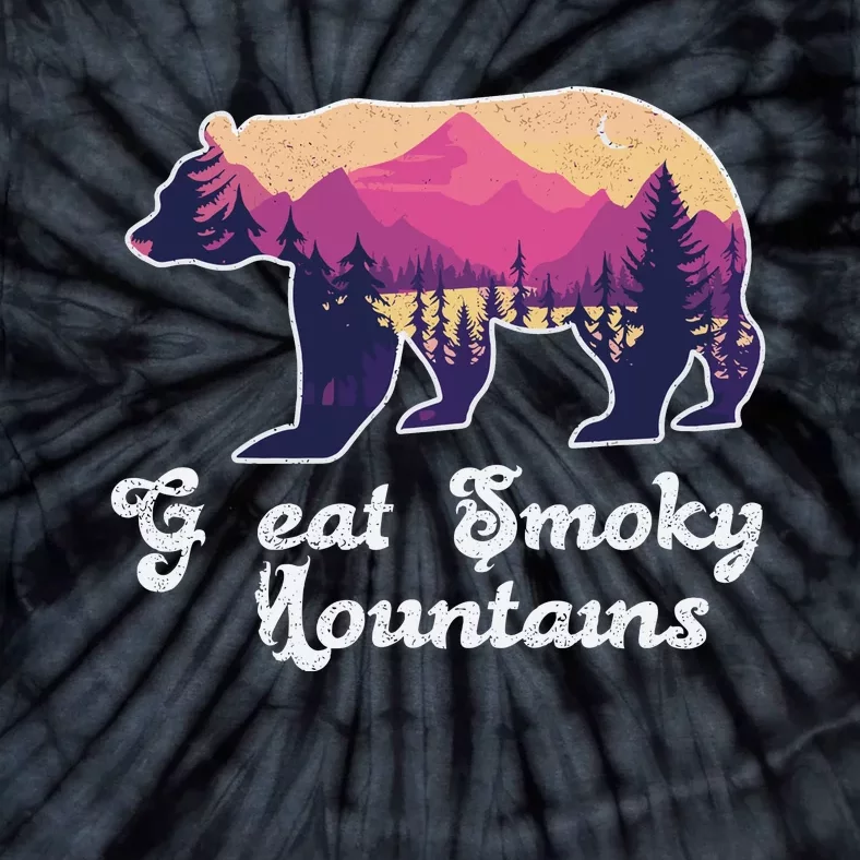 Smoky Mountains Gatlinburg Tennessee Souvenirs Tie-Dye T-Shirt