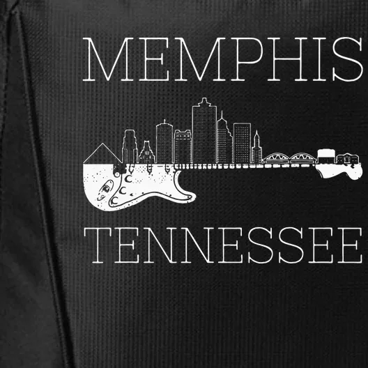 Souvenir Memphis Guitar Music Tennessee Memphis City Backpack