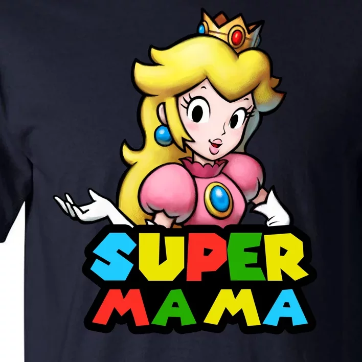 Super Mama Gamer Logo Tall T-Shirt