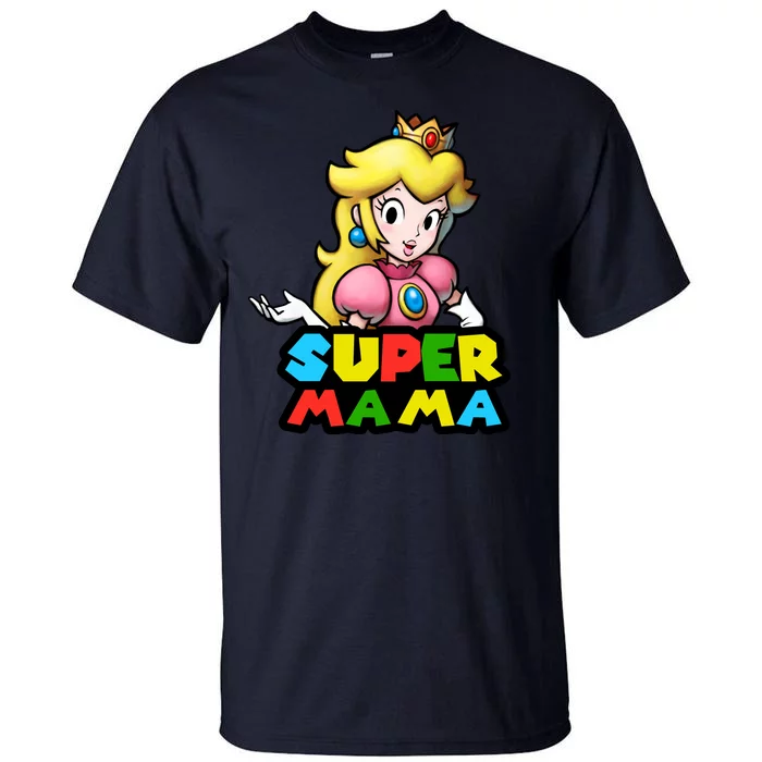 Super Mama Gamer Logo Tall T-Shirt