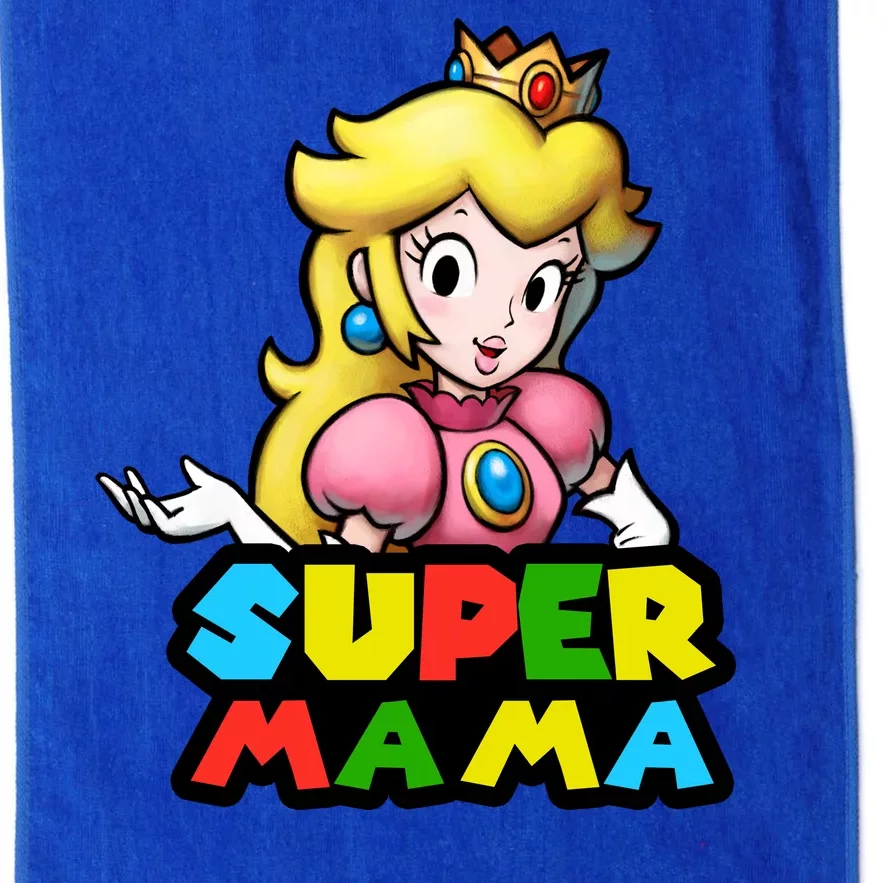 Super Mama Gamer Logo Platinum Collection Golf Towel