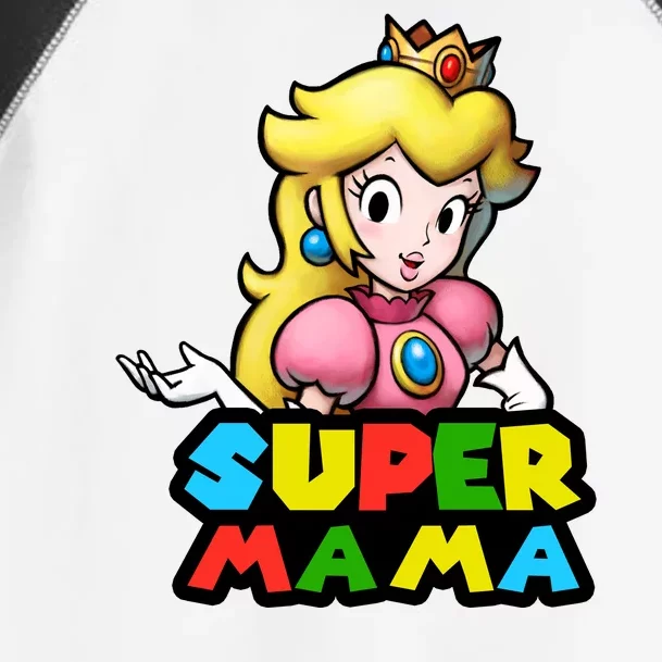 Super Mama Gamer Logo Toddler Fine Jersey T-Shirt