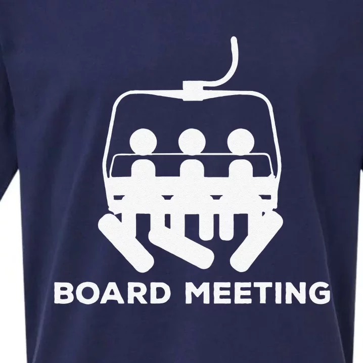 Snowboard Meeting Gift Snowboarding funny Vacation Skiing Sueded Cloud Jersey T-Shirt