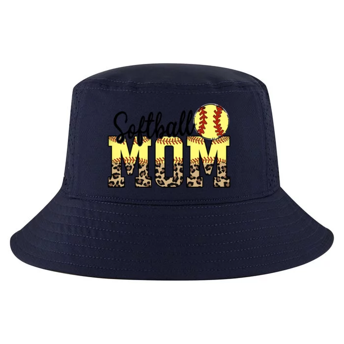 Softball Mom Gift Funny Ball Mom Cute Letter Gift Cool Comfort Performance Bucket Hat