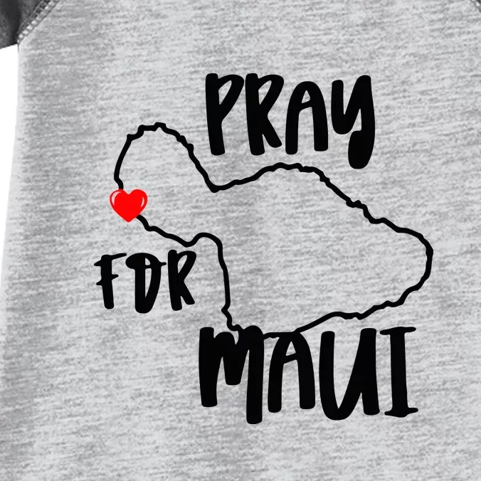 Support Maui Gift Pray For Maui Hawaii Strong Infant Baby Jersey Bodysuit