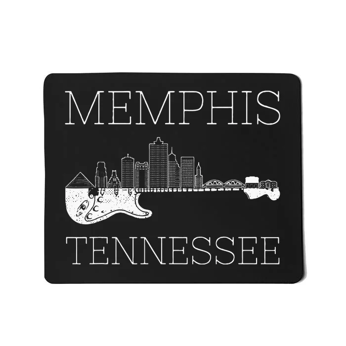 Souvenir Memphis Guitar Music Tennessee Memphis Mousepad