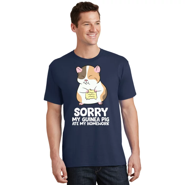 Sorry My Guinea Pig Ate My Homework Guinea Pig School T-Shirt