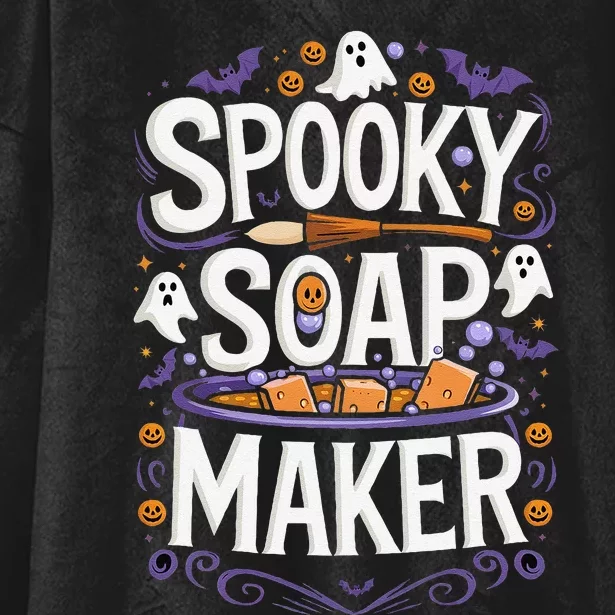 Soap Making Halloween Spooky Soap Maker Hooded Wearable Blanket