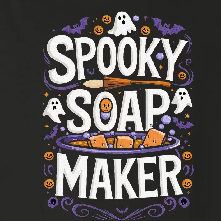 Soap Making Halloween Spooky Soap Maker Toddler Long Sleeve Shirt