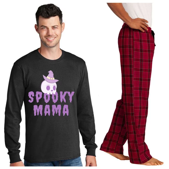 Spooky Mama Halloween Long Sleeve Pajama Set