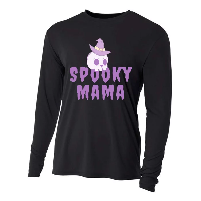 Spooky Mama Halloween Cooling Performance Long Sleeve Crew