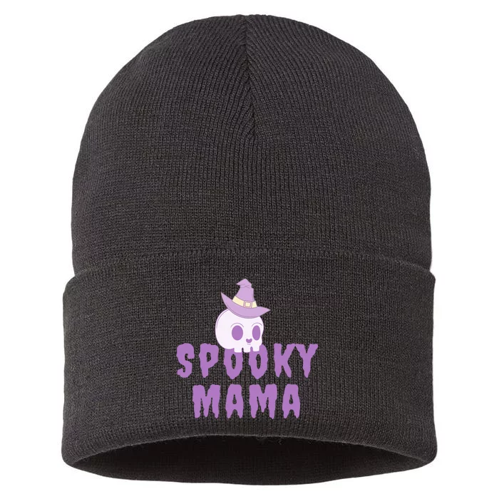 Spooky Mama Halloween Sustainable Knit Beanie