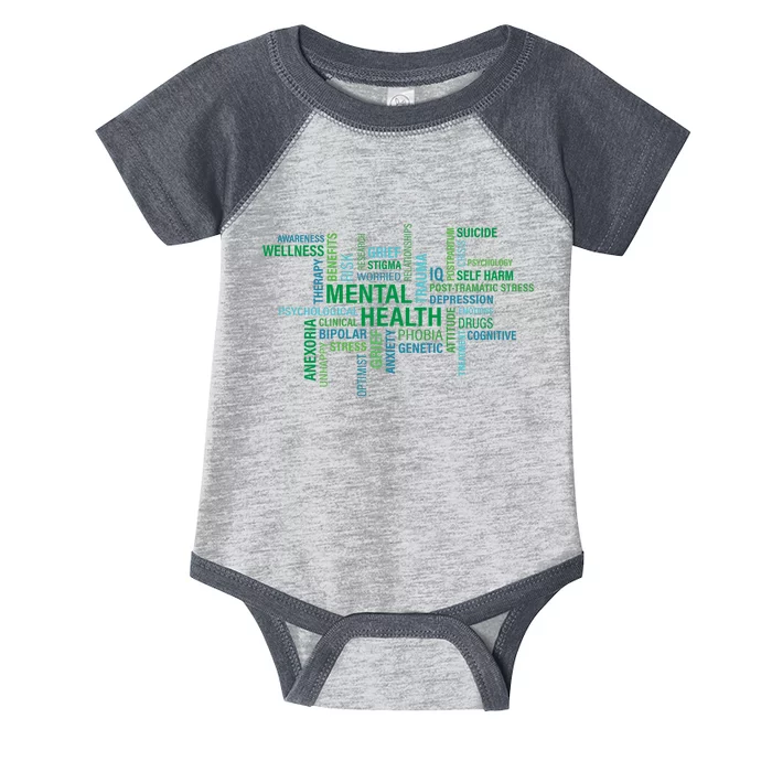 Support Mental Health Awareness Month Infant Baby Jersey Bodysuit