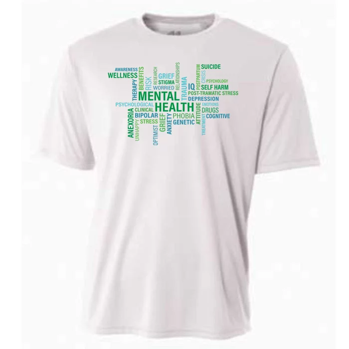 Support Mental Health Awareness Month Cooling Performance Crew T-Shirt