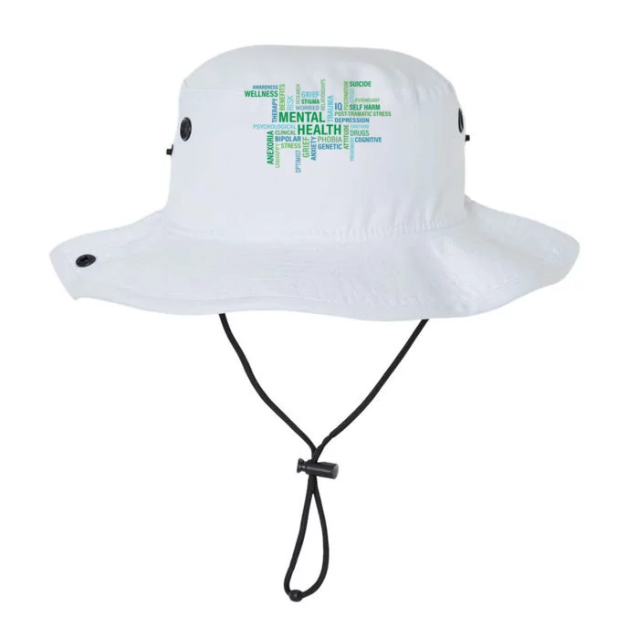 Support Mental Health Awareness Month Legacy Cool Fit Booney Bucket Hat