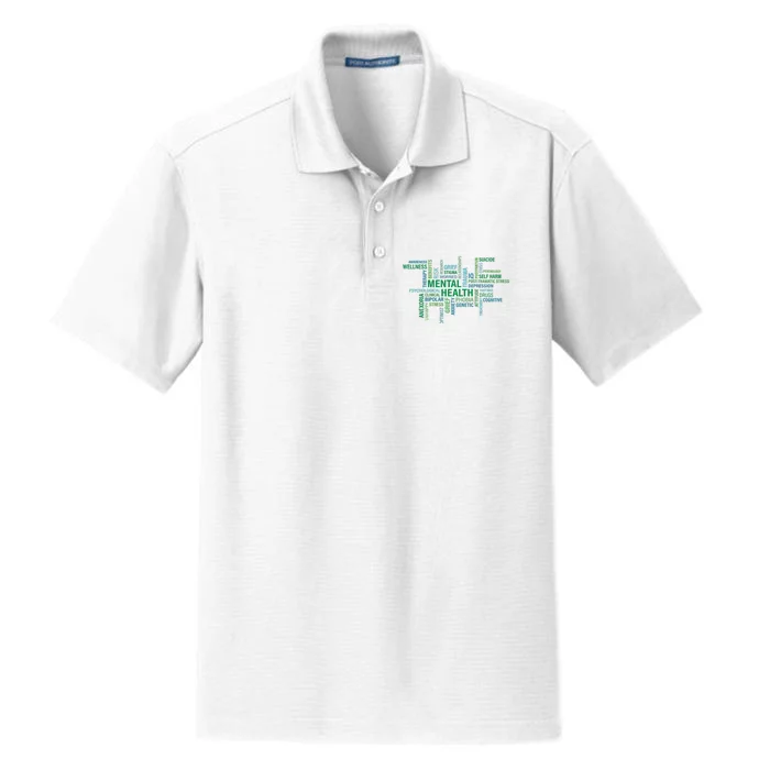 Support Mental Health Awareness Month Dry Zone Grid Performance Polo