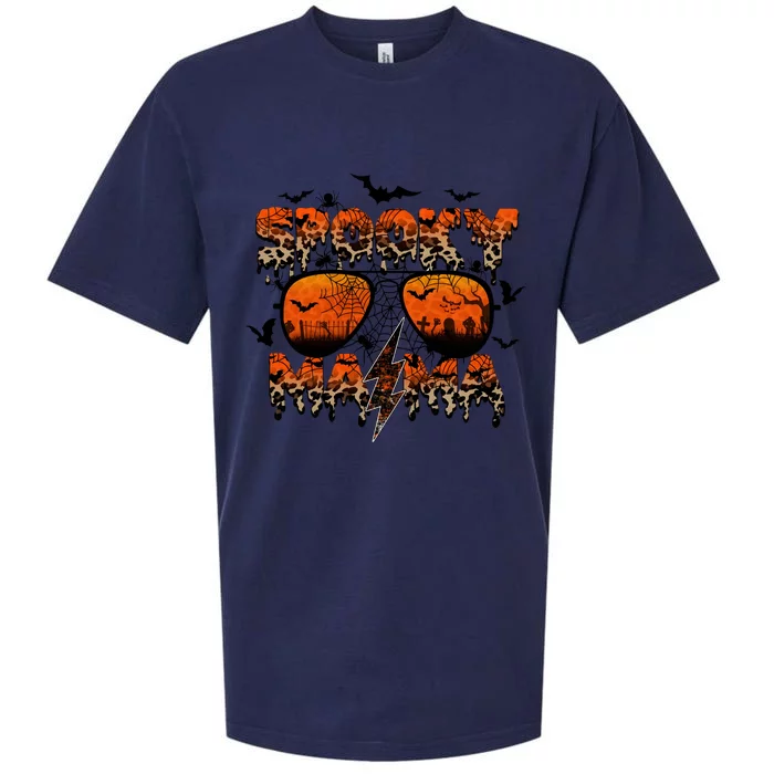 Spooky Mama Halloween Vacation Sueded Cloud Jersey T-Shirt